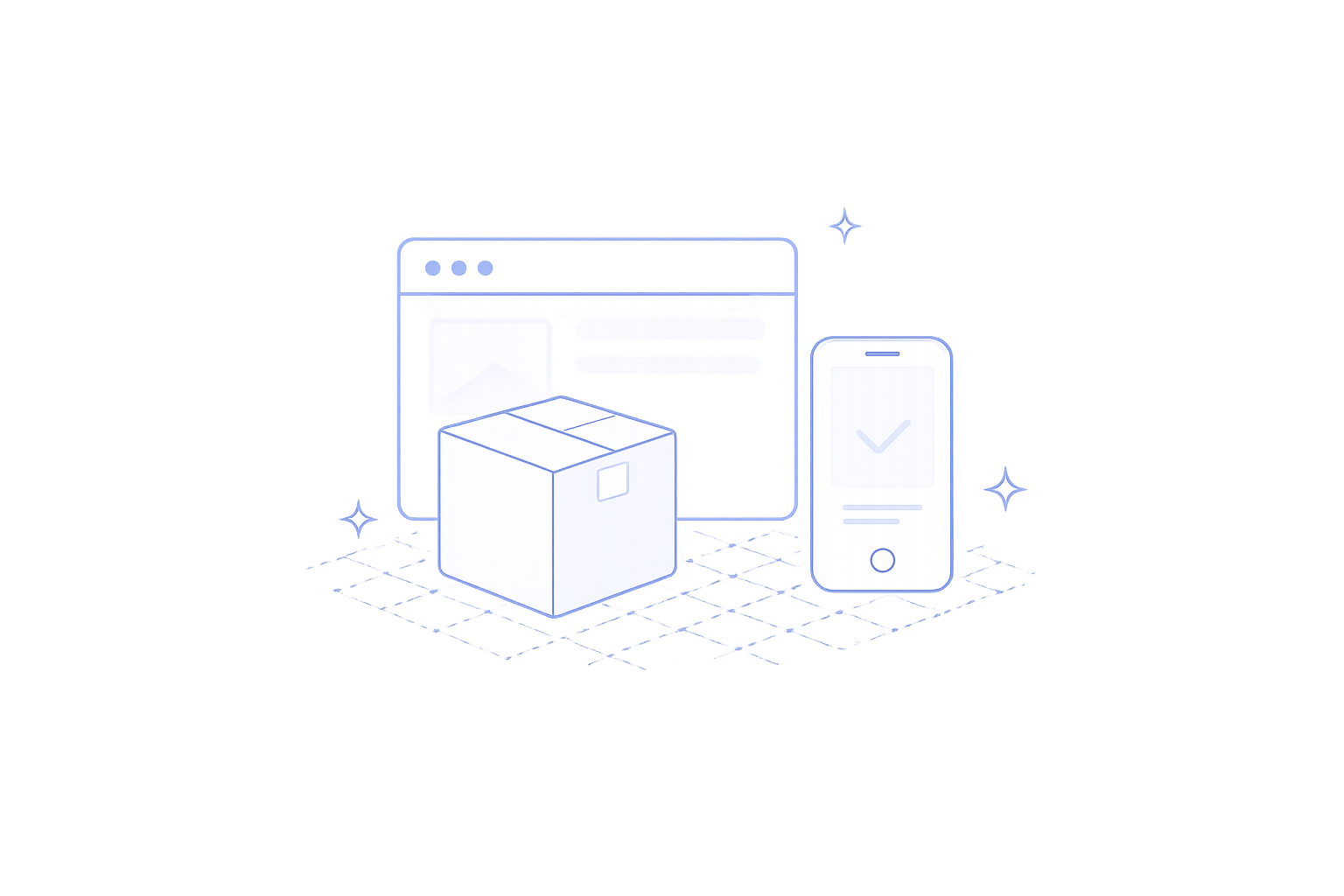 Business and product pathway illustration